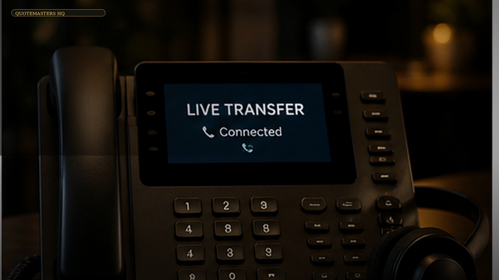 Live transfer insurance quote call opportunity from follow-up specialist to agency producer